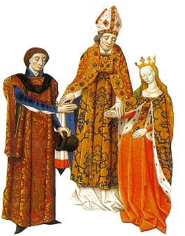 Mélisende et Foulques V d’Anjou
