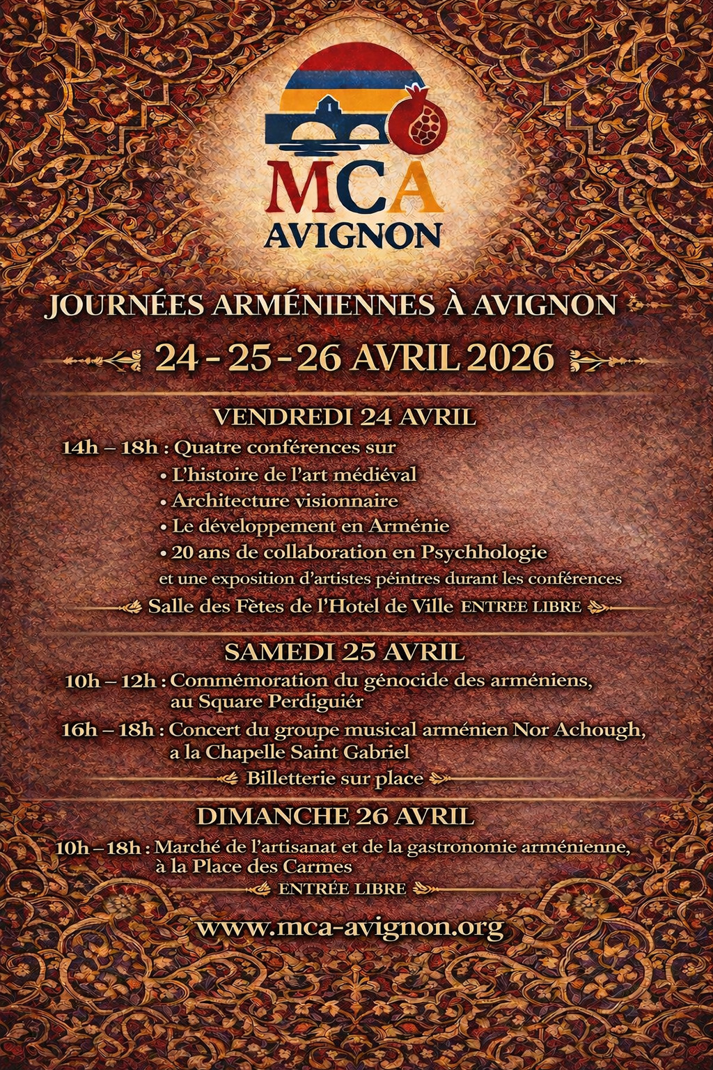 Journées Arméniennes - Jour 1