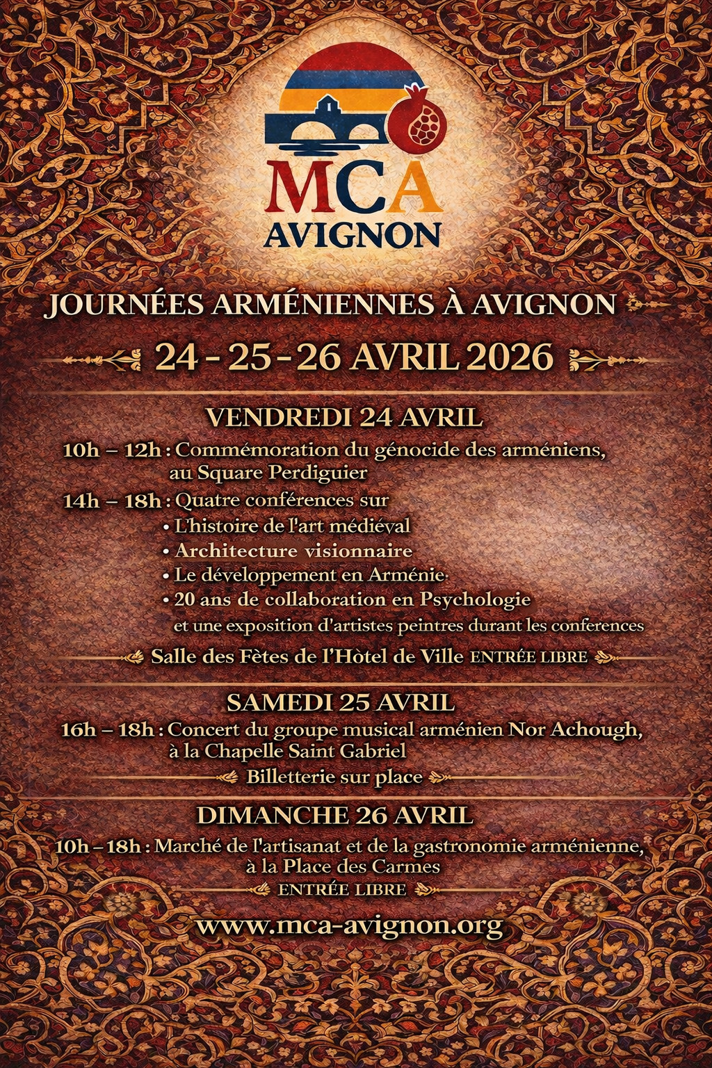 Journées Arméniennes - Jour 1