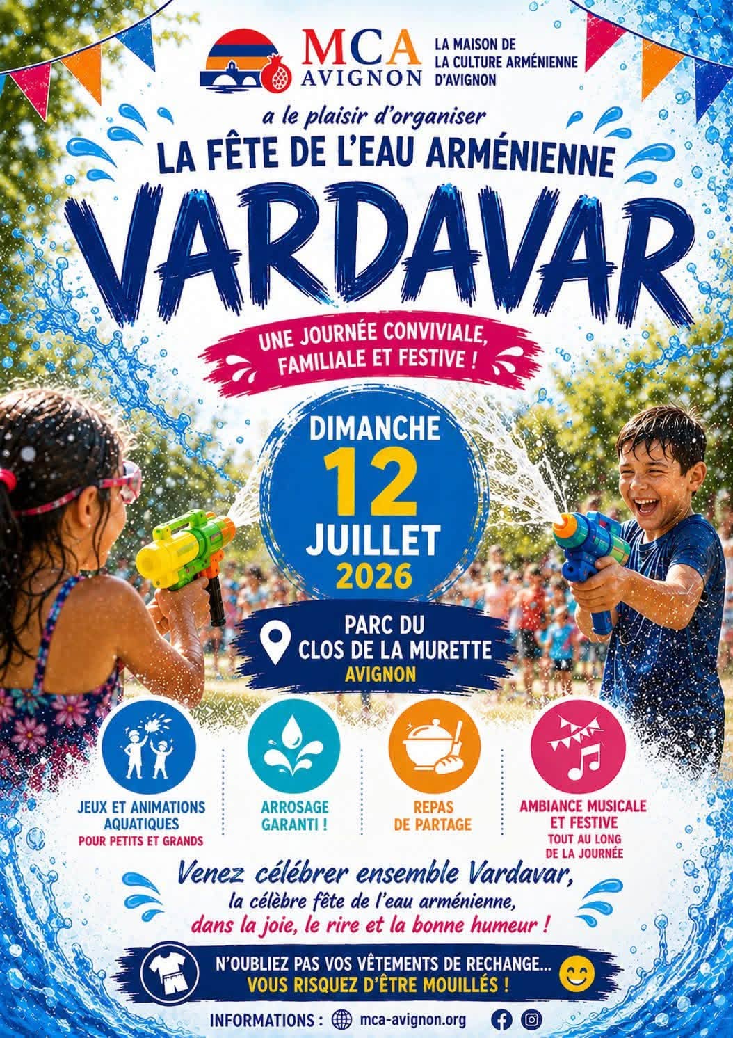 Préparatifs Vardavar