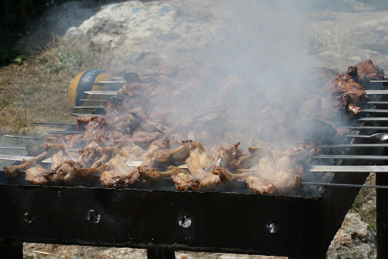 Khorovats traditionnel arménien