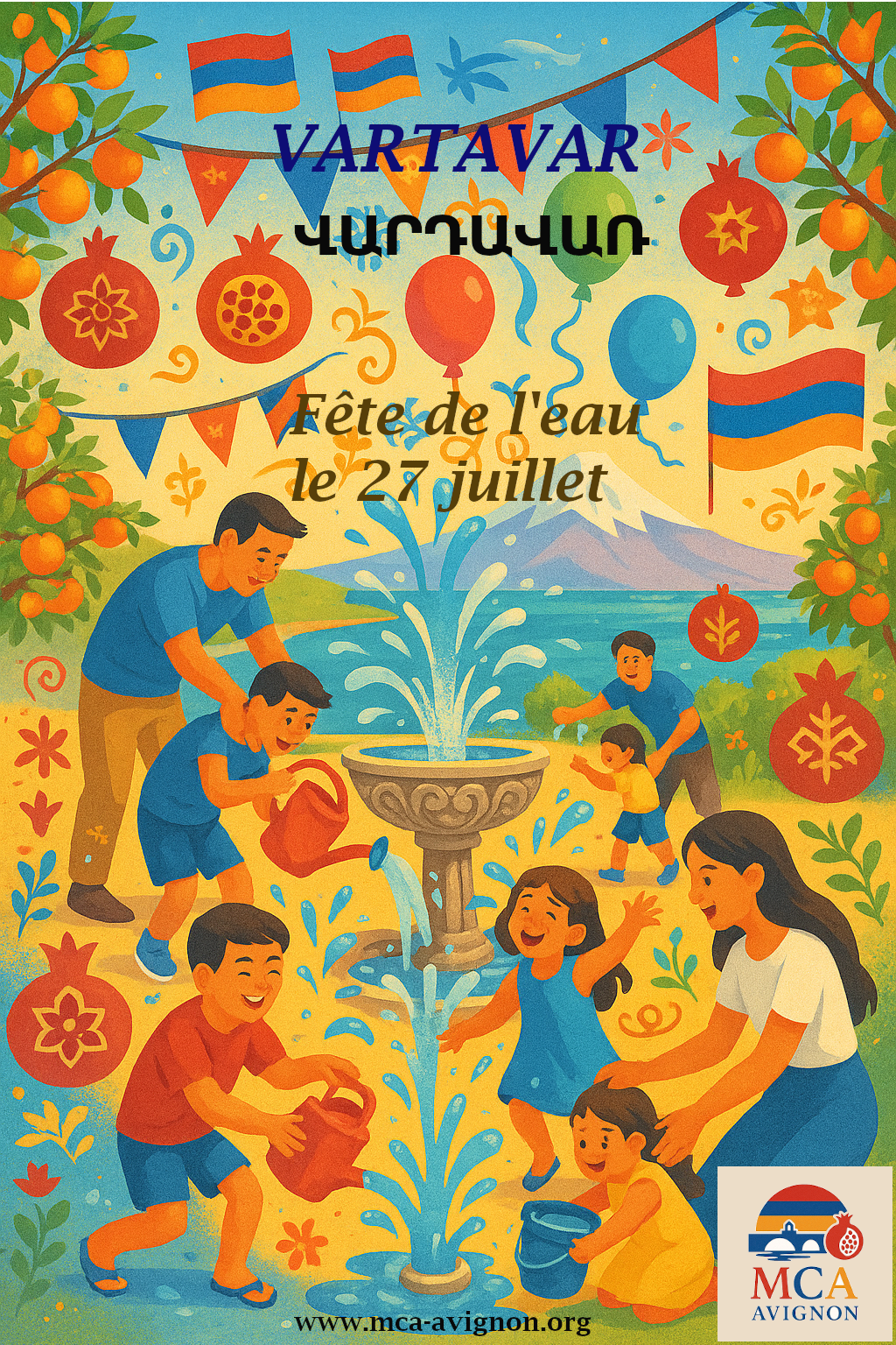 VARDAVAR, la fête de l'eau